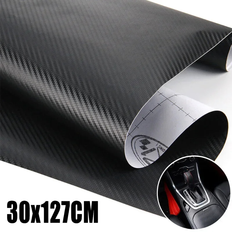 Fep Film - 30x127cm Car 3D Carbon Fiber Roll