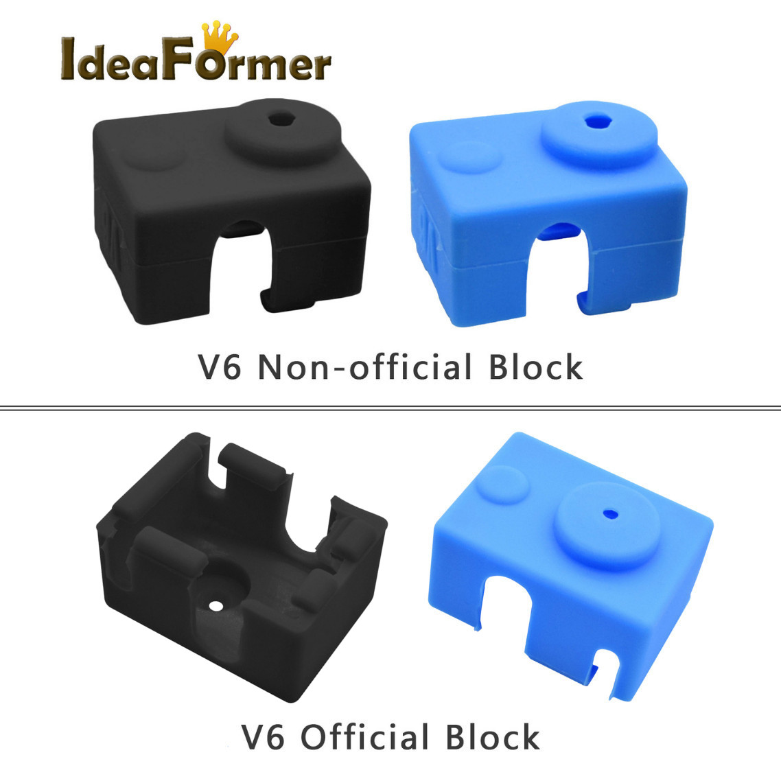 3D Printer Stand - 5 Chiếc V6 Silicone Sock 3D