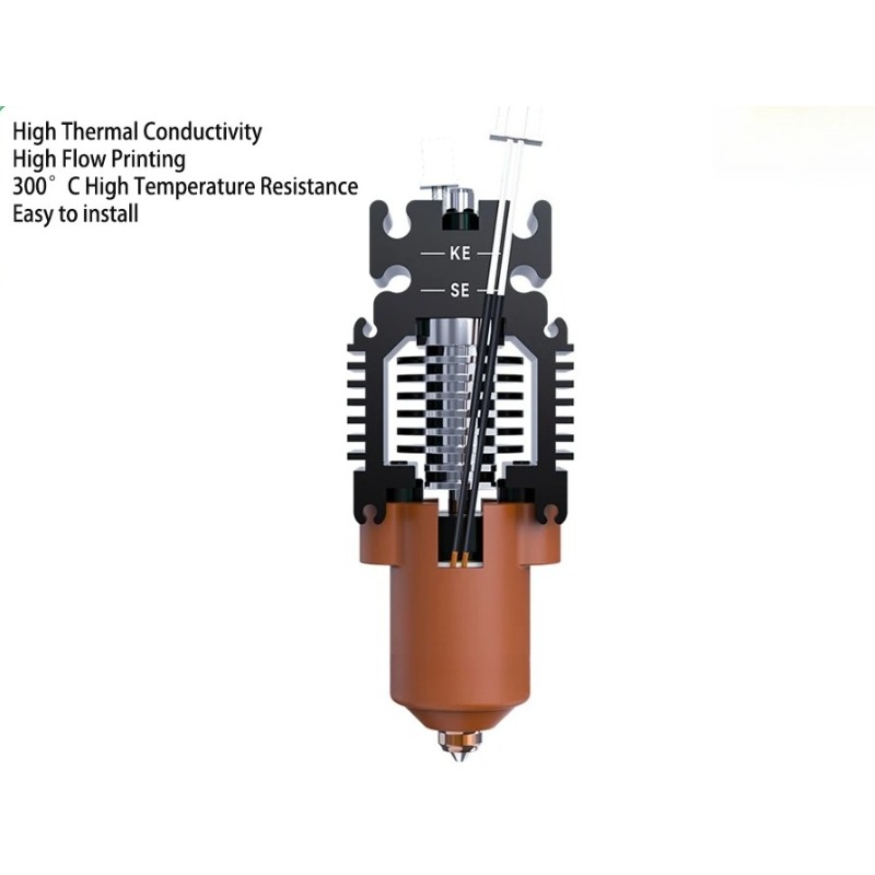 60W High Flow Ceramic Heating  - đánh giá và giá High Flow Ceramic Hotend