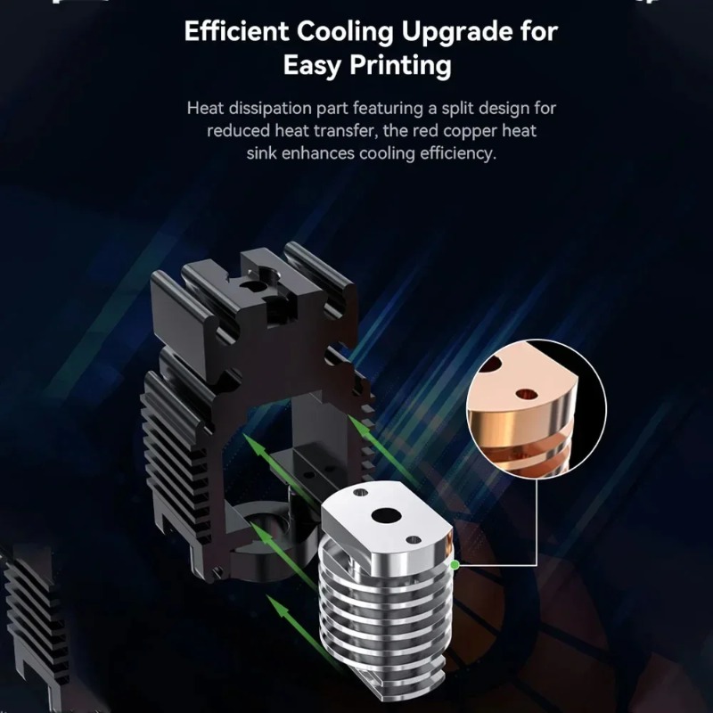 60W High Flow Ceramic Heating  - đánh giá và giá High Flow Ceramic Hotend