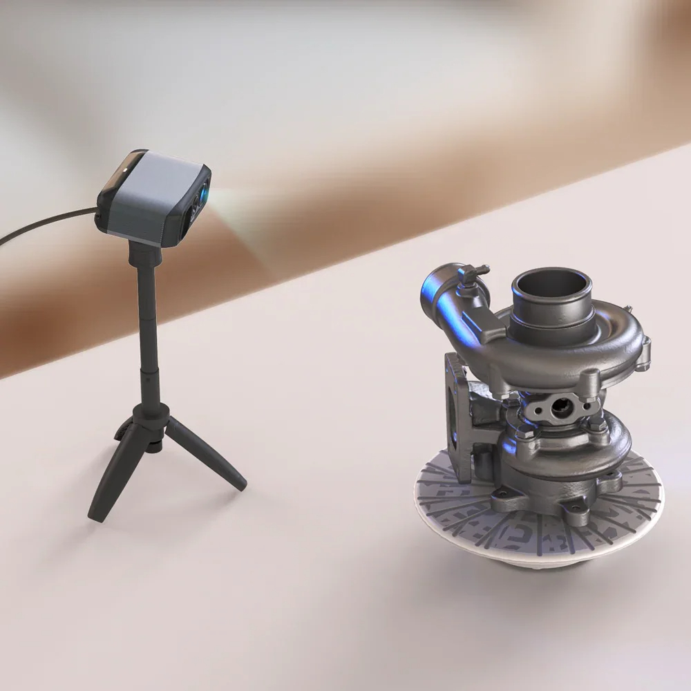 Handheld Blue Light 0.03mm Hig - đánh giá và giá Handheld 3D Scanner High Precision