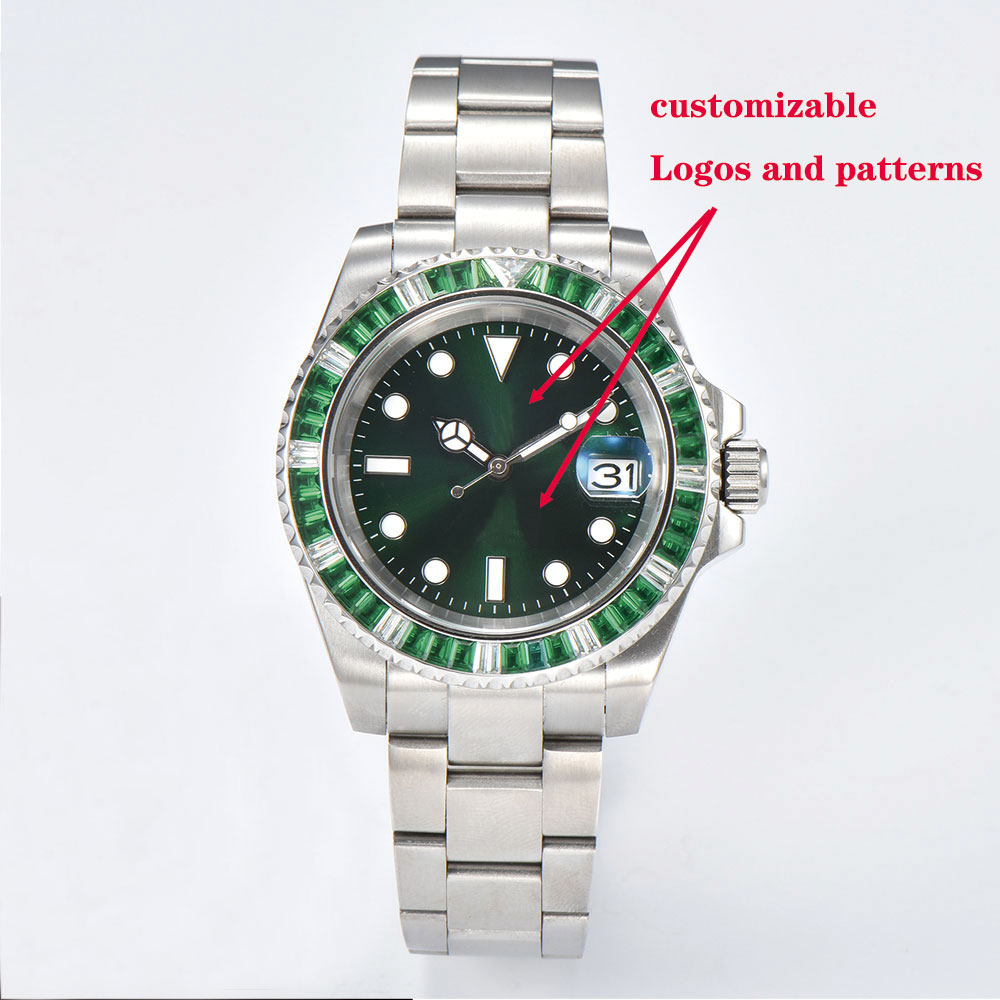 40mm Luxury Diving Men's Watch - đánh giá và giá Glass Bed