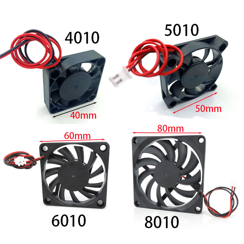 5V 12V 24V Cooling Fan 4010 50 - đánh giá và giá Extruder