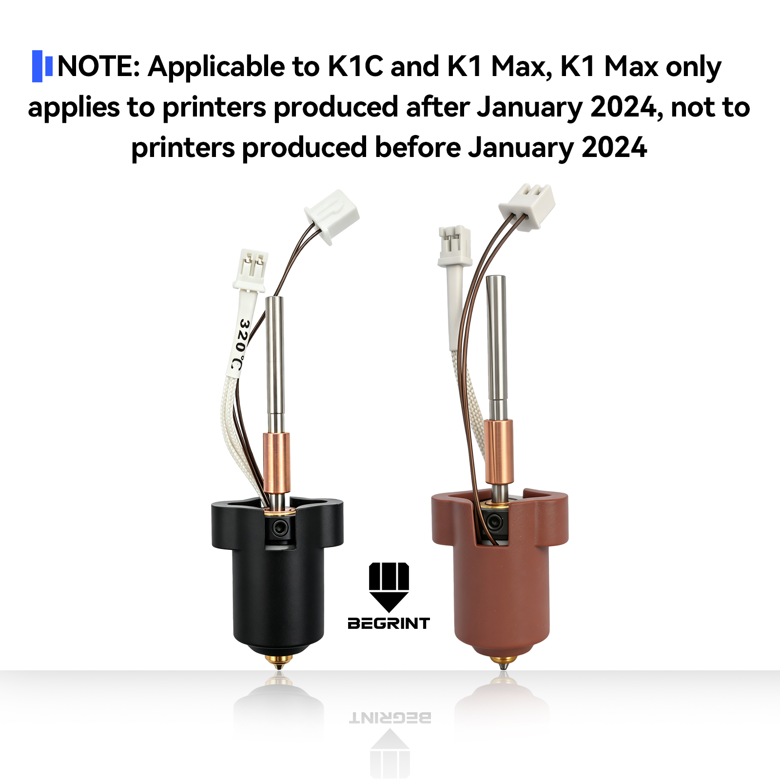 For Creality K1C K1 MAX K1 SE  - đánh giá và giá Hotend Assembly