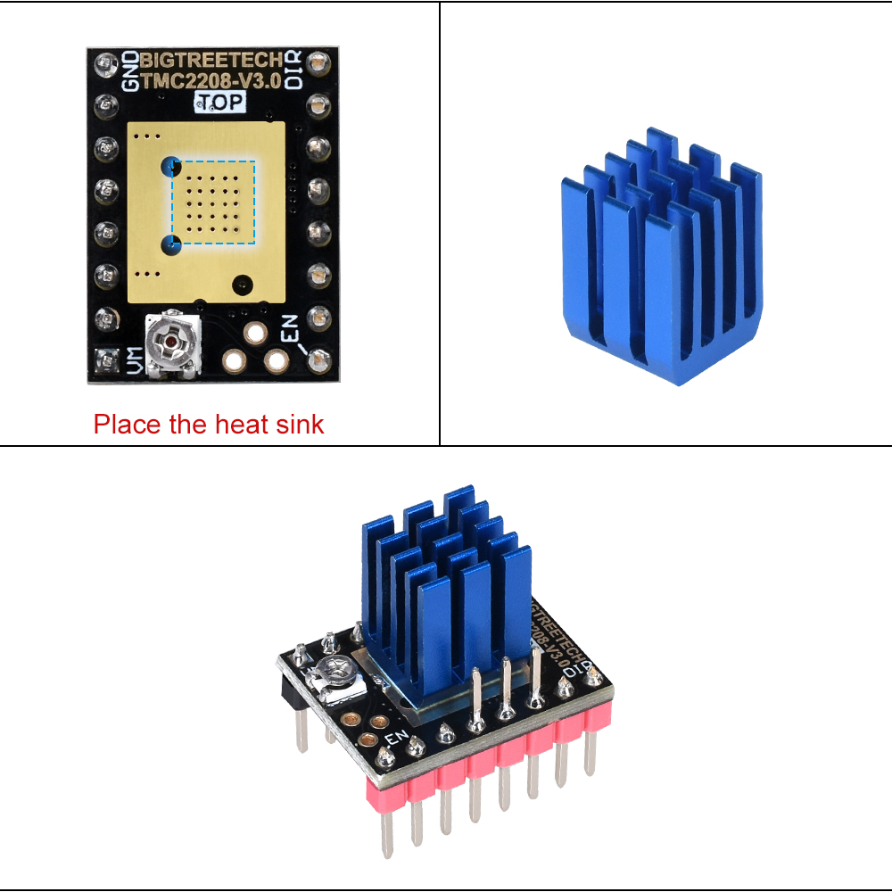 BIGTREETECH TMC2208 V3.0 Động  - đánh giá và giá Mks Sgen