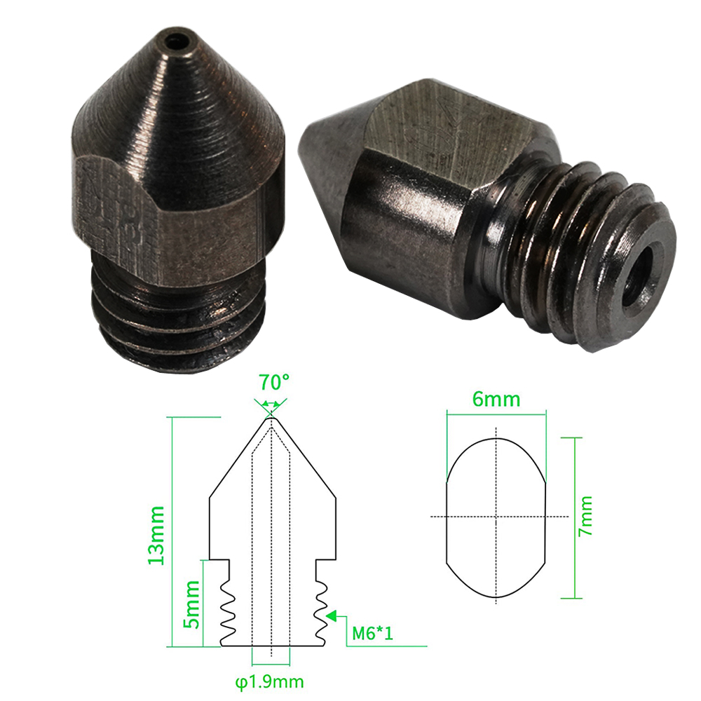 1.75Mm MK8 Thép Cứng Đầu Phun  - đánh giá và giá Direct Drive Extruder