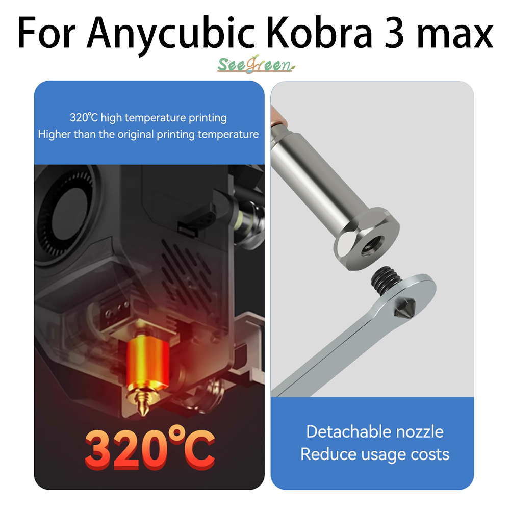 New Upgrade Nozzle For Anycubi - đánh giá và giá Hotend 0.4Mm