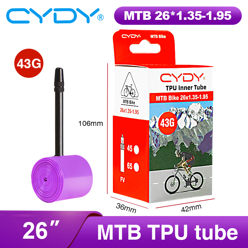 43g CYDY TPU Tube MTB 26 27.5  - đánh giá và giá Filament 1.75
