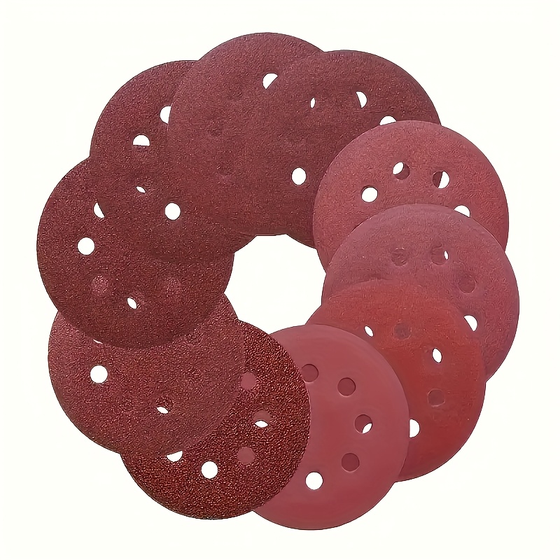 100 Pcs of 5-Inch 8-Hole Sandp - đánh giá và giá Extruder