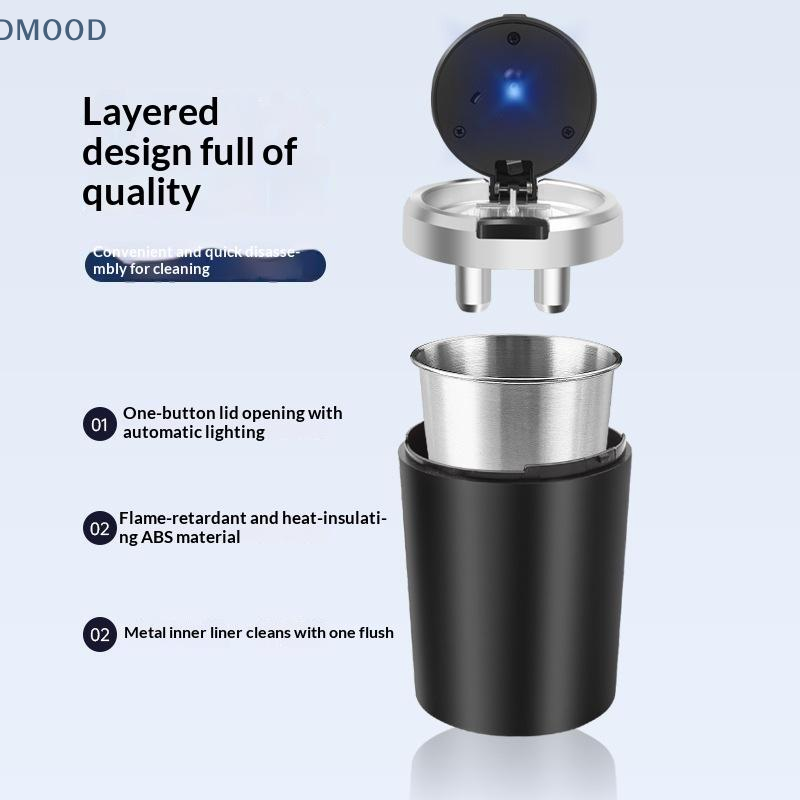 【CR】Car Ashtray Portable Smoke - đánh giá và giá Cr Touch