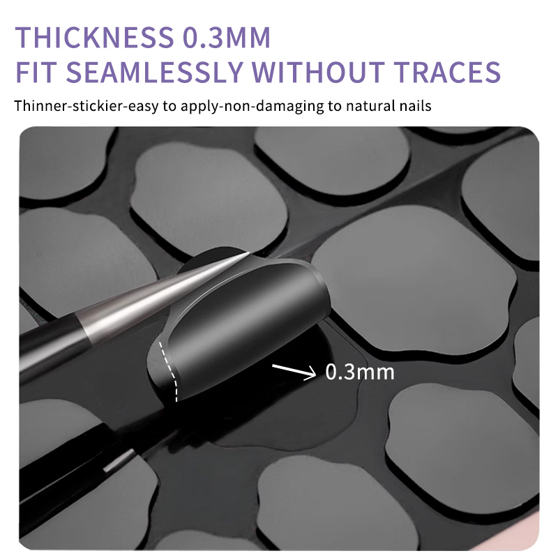 Double Sided Glue Nail Sticker - đánh giá và giá Uv Resin