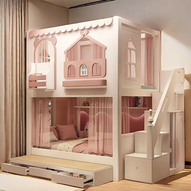 Kids bed girl princess bunk  b - đánh giá và giá Carriage Bed
