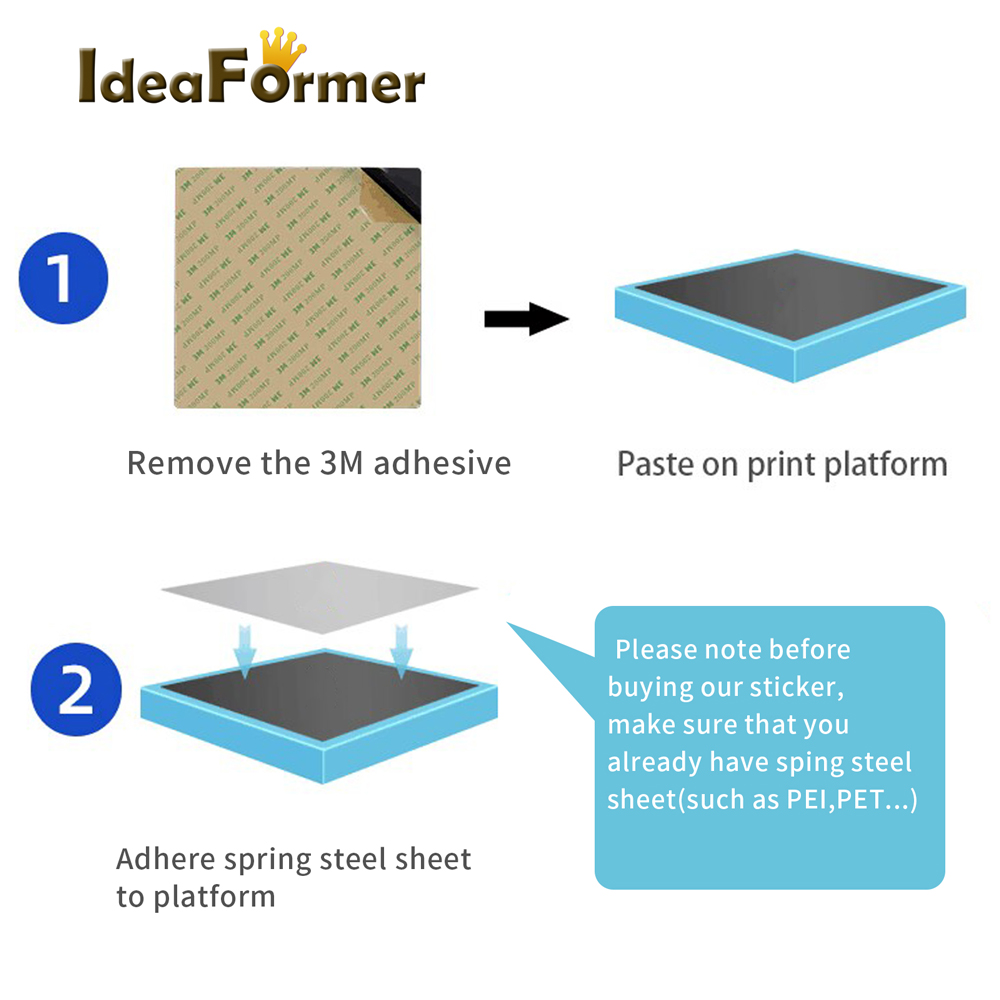 Từ Tính In Hình Botton 3M Adhe - đánh giá và giá 3D Printer Stand