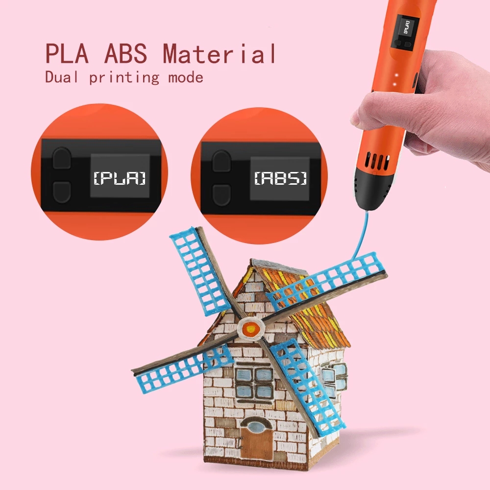 QCREATE 3D Bút In QW01-012A PL - đánh giá và giá Abs Filament