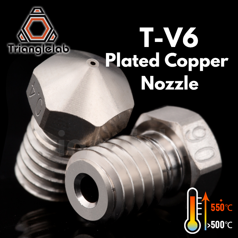 Trianglelab T-V6 Mạ Đồng Vòi P - đánh giá và giá Direct Drive Extruder
