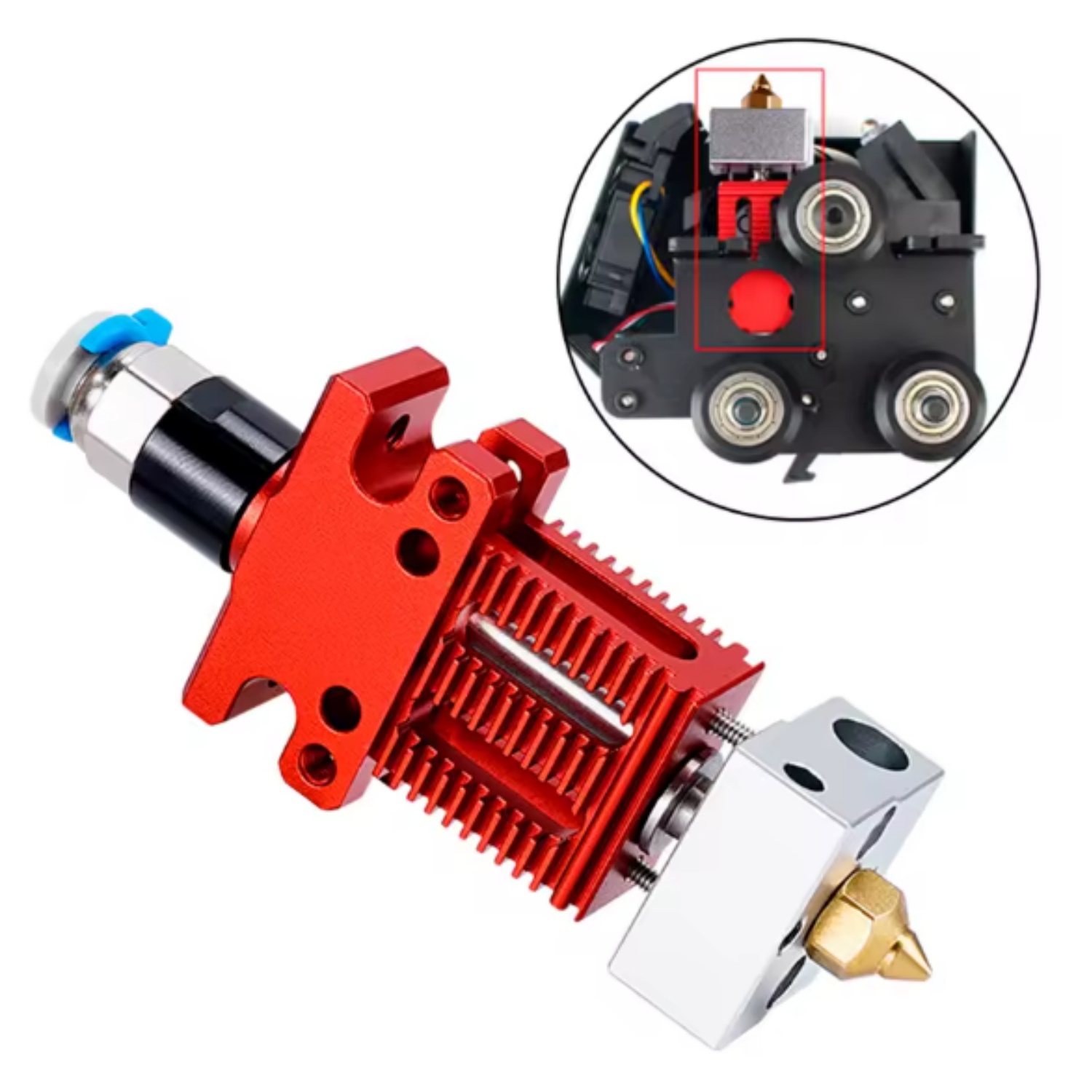 Creality CR-6 SE Hotend Kit, A - đánh giá và giá Hotend Assembly