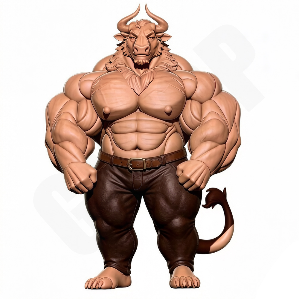 Hunky Fitness Muscle Bull 1/24 - đánh giá và giá Resin Printer