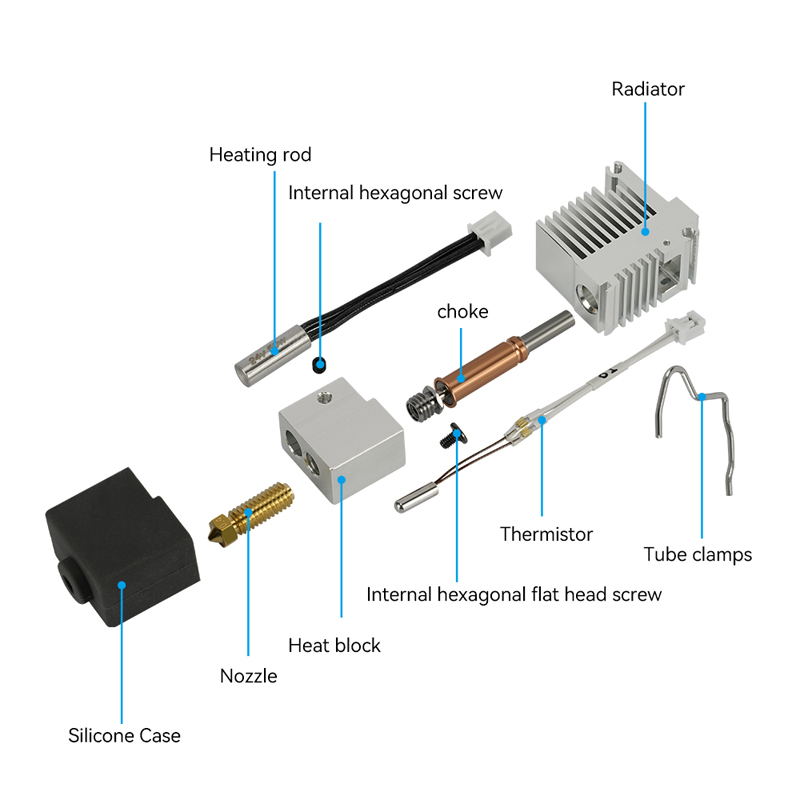 For Anycubic Kobra 3 Hotend ki - đánh giá và giá Hotend 0.4Mm
