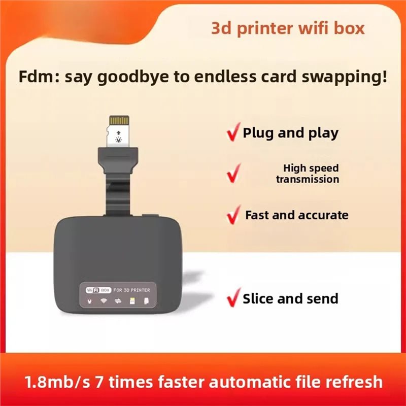 AT82-Wifi Box For FDM 3D Print - đánh giá và giá Fdm Printer