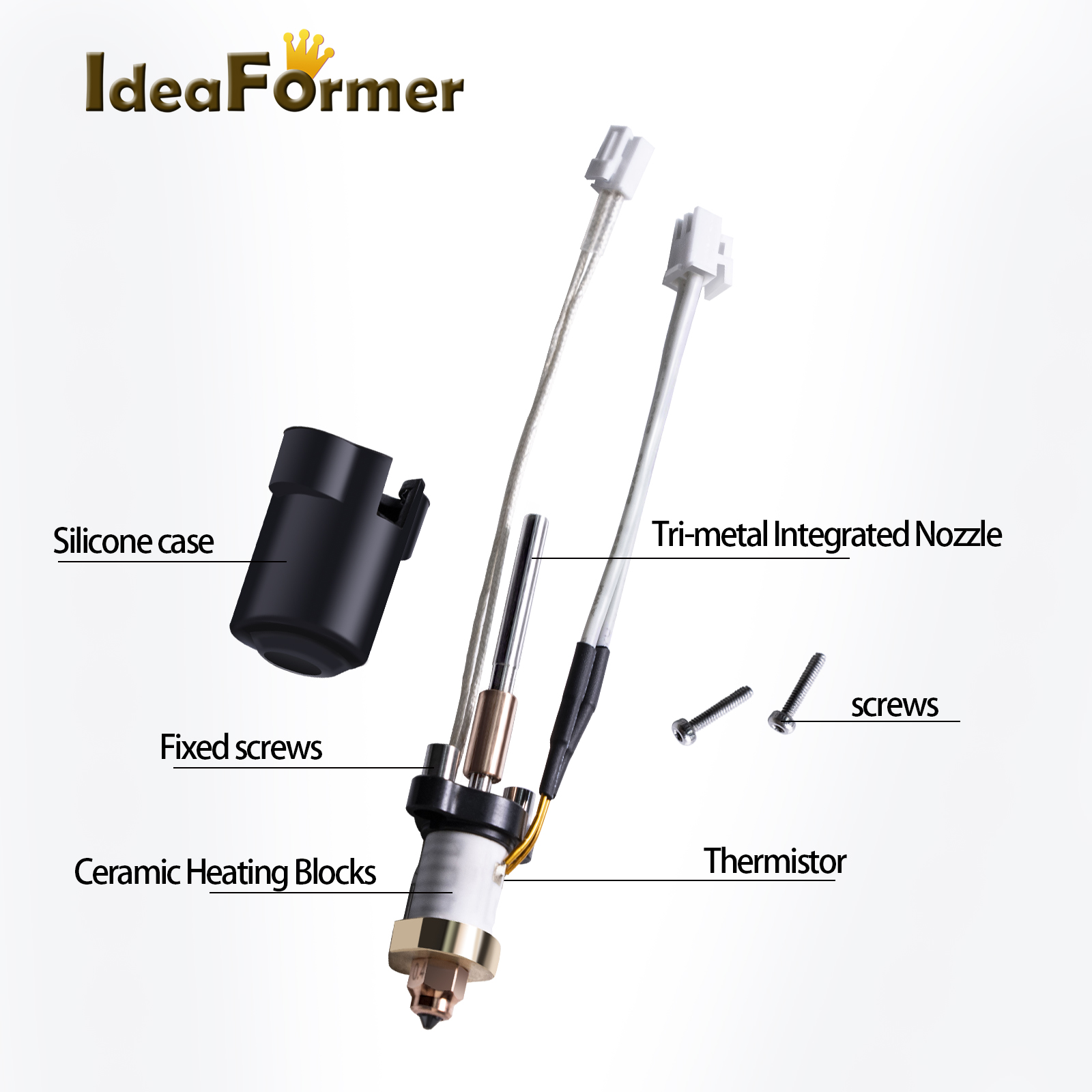 Ender-3 V3 Sprinkler Head Kit  - đánh giá và giá High Flow Ceramic Hotend