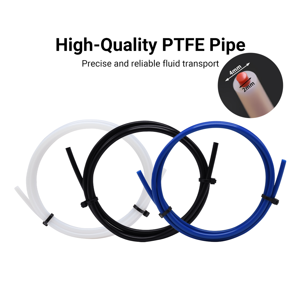 1M PTFE Tube 2x4mm MK8 Hot End - đánh giá và giá Abs Filament
