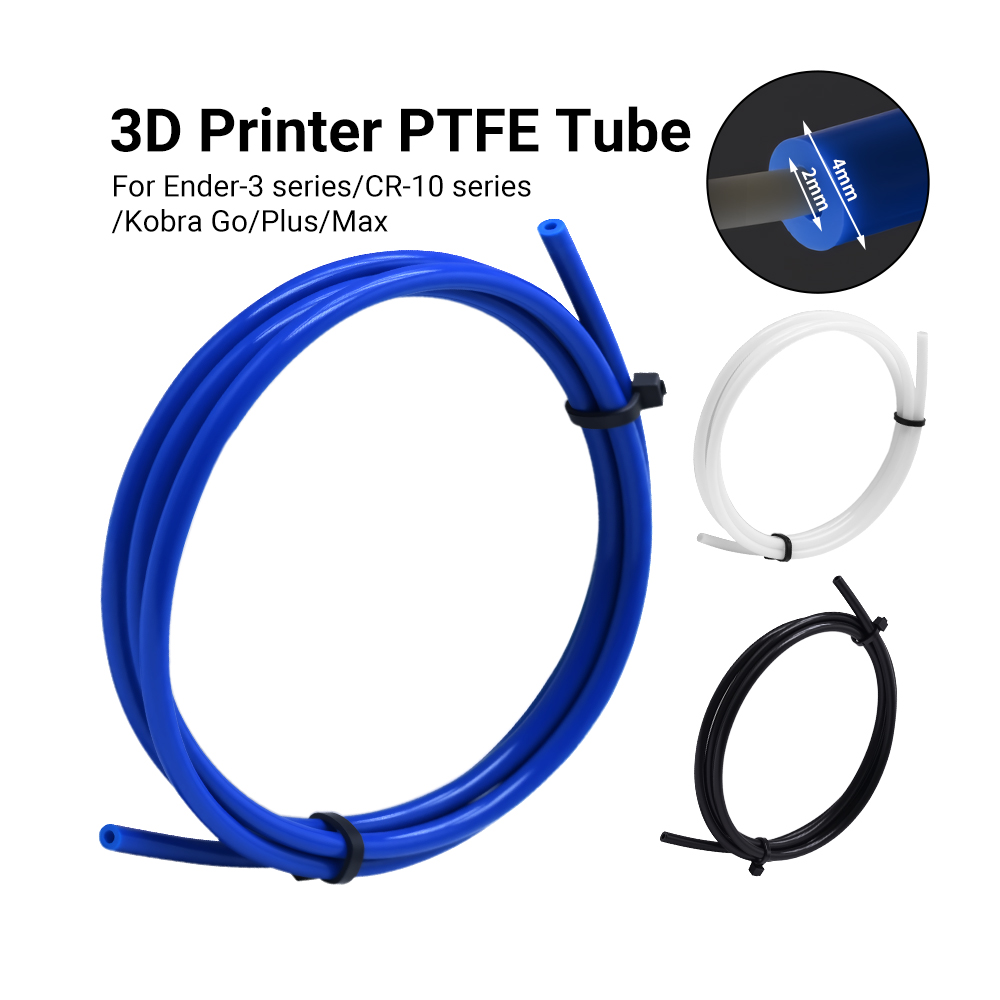 1M PTFE Tube 2x4mm MK8 Hot End - đánh giá và giá Abs Filament