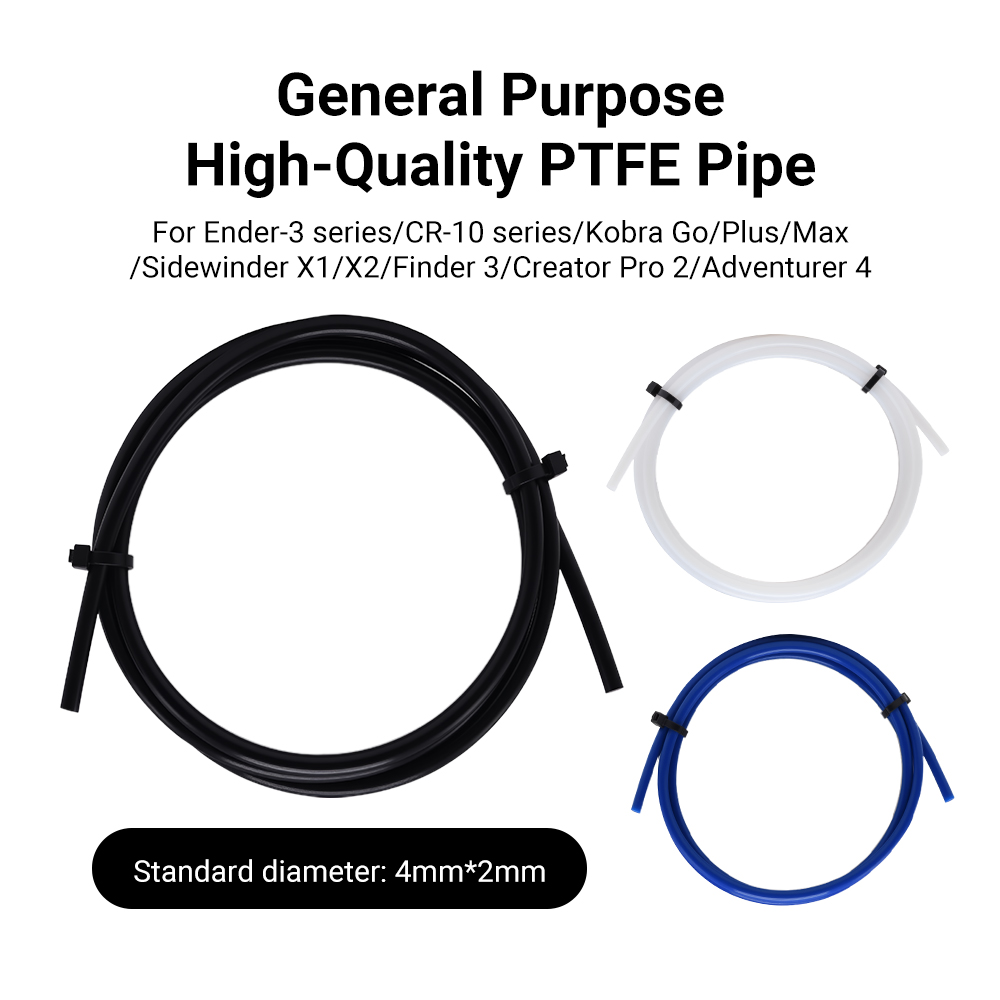 1M PTFE Tube 2x4mm MK8 Hot End - đánh giá và giá Abs Filament