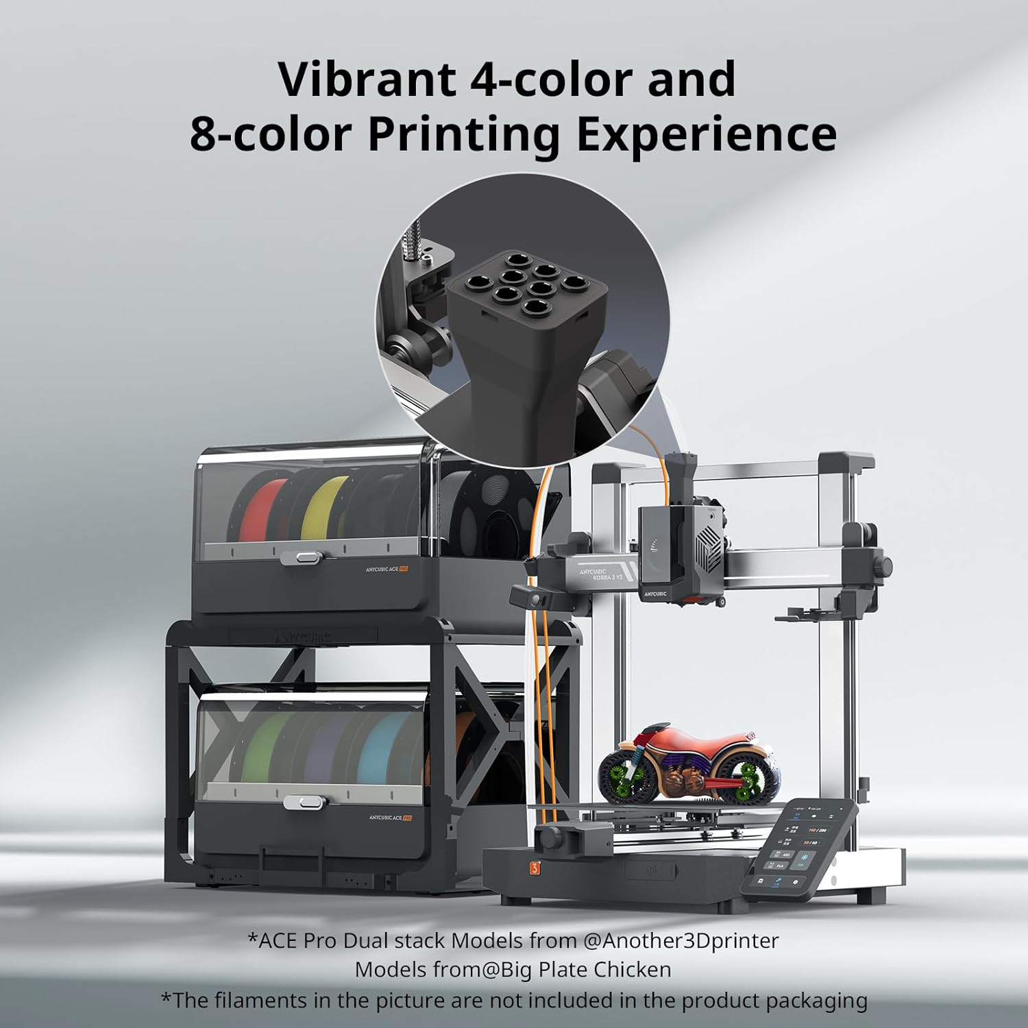 Smart Multicolor Printing for  - đánh giá và giá 3D Printer