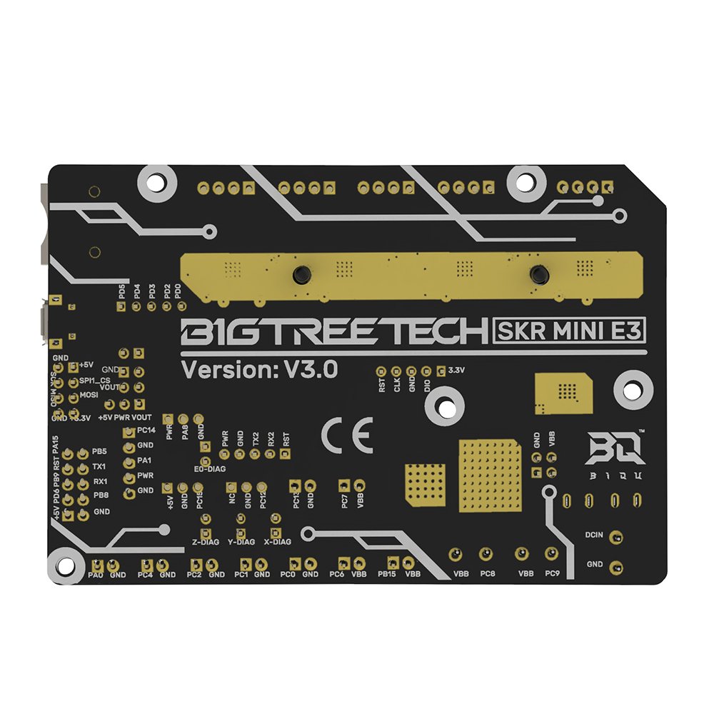 BIGTREETECH SKR MINI E3 V3.0 3 - đánh giá và giá Skr Mini E3