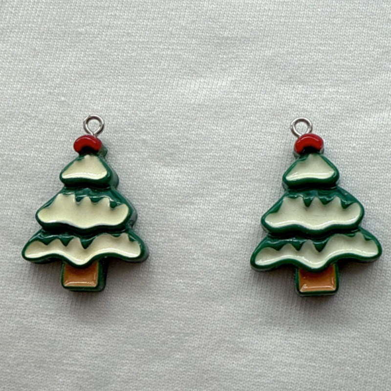 10pcs Christmas Cartoon Series - đánh giá và giá Resin