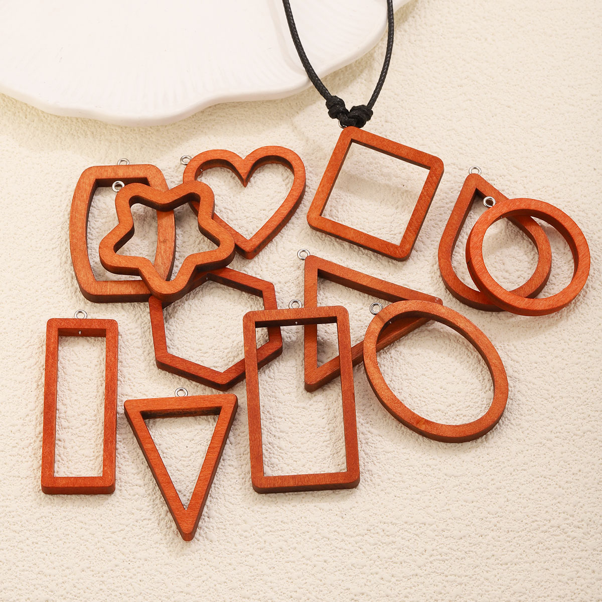 10PCS Triangle Rectangle Wood  - đánh giá và giá Uv Resin