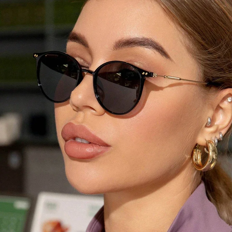 New Round Vintage Sunglasses W - đánh giá và giá Uv Resin
