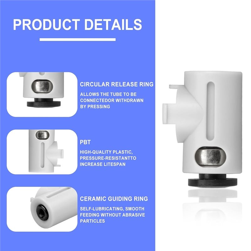 B62B-PTFE Tube Connectors(3Pac - đánh giá và giá Ptfe Tube