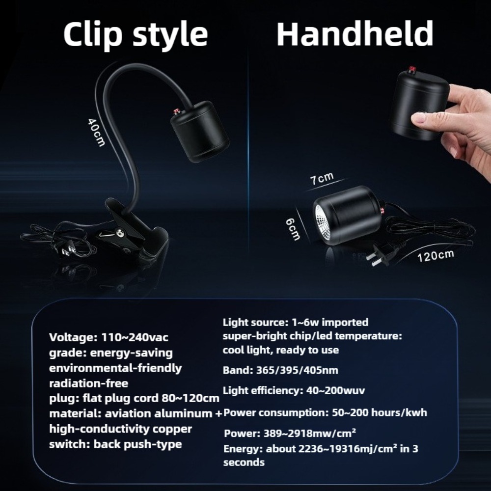 Handheld Clamp UV Curing Lamp  - đánh giá và giá Resin Printer