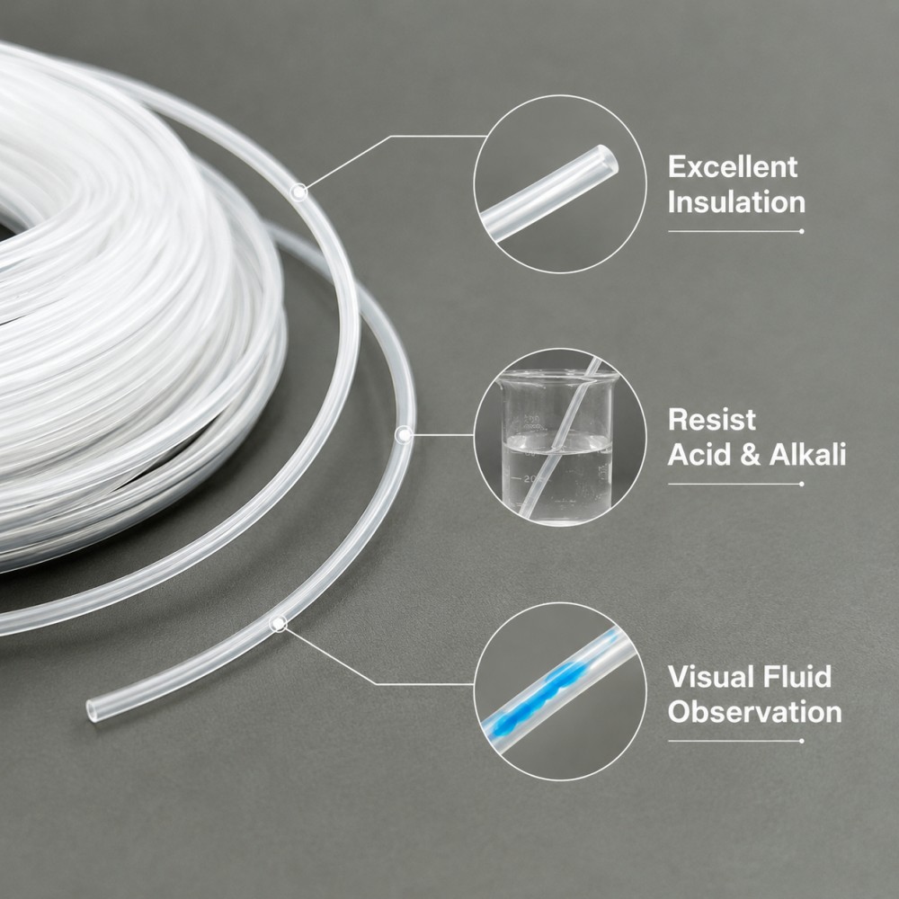 Transparent PTFE Capillary Tub - đánh giá và giá Ptfe Tube