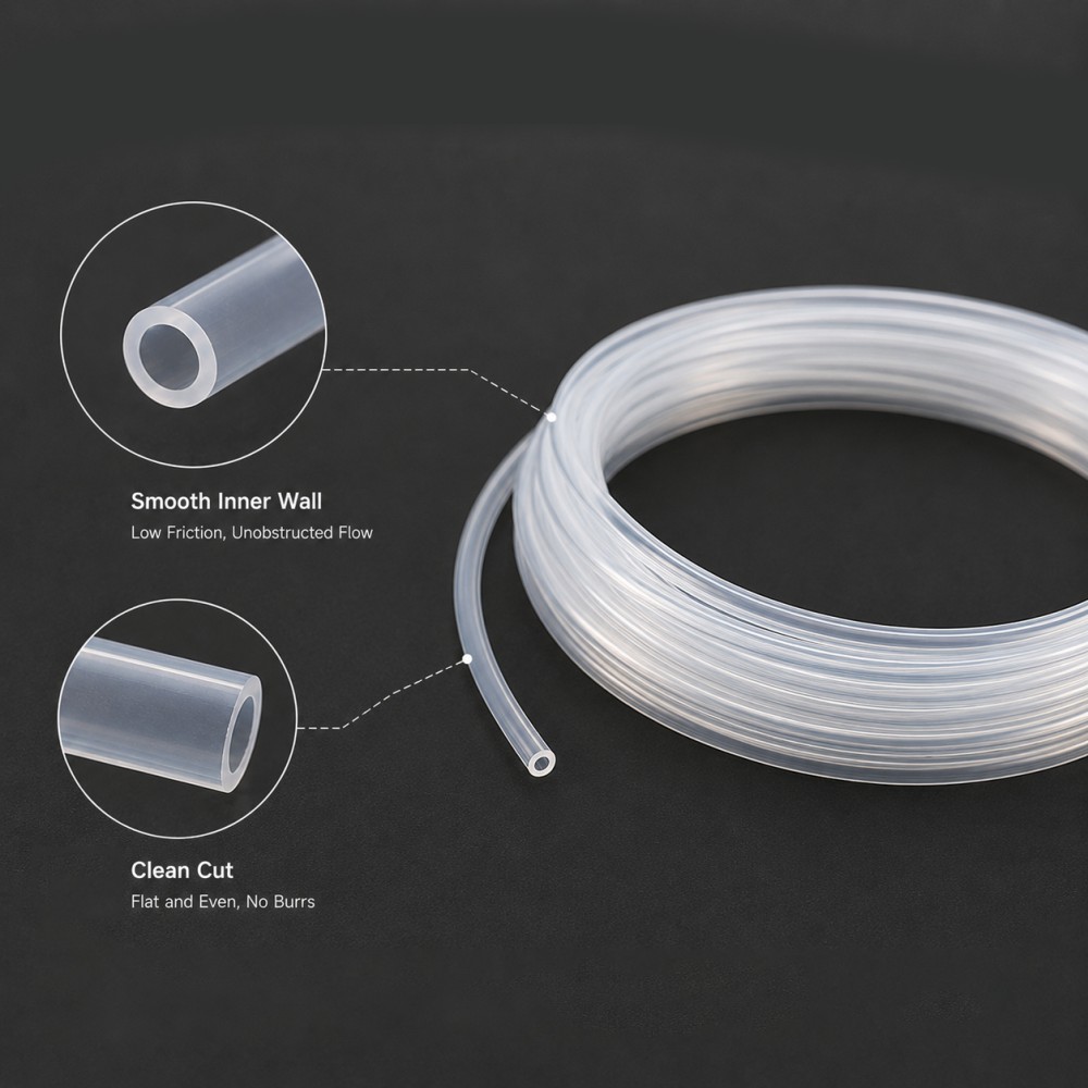 Transparent PTFE Capillary Tub - đánh giá và giá Ptfe Tube
