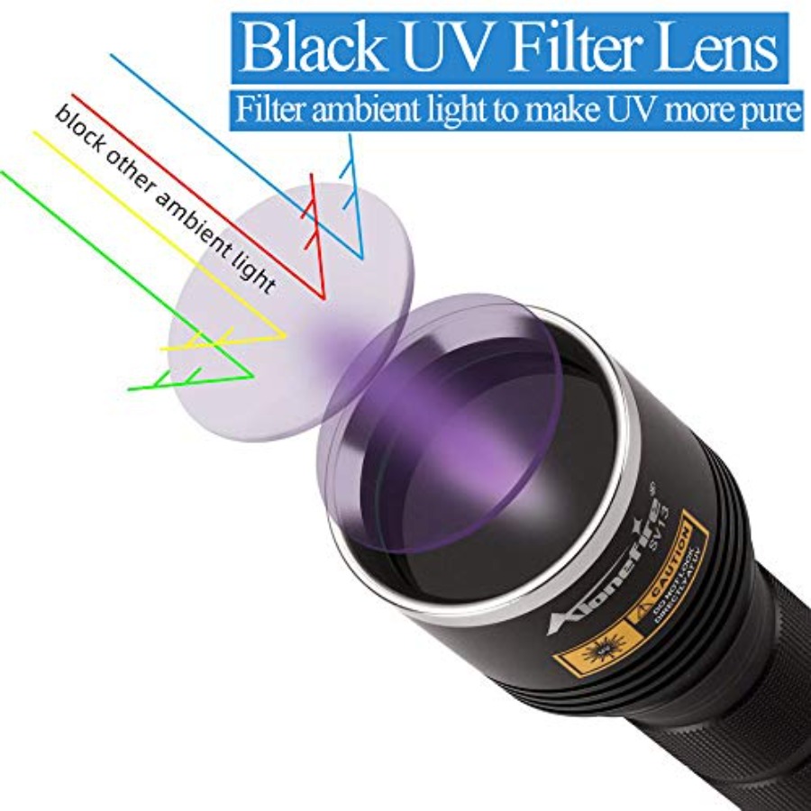 SV13 15W 365nm UV Flashlight R - đánh giá và giá Uv Resin