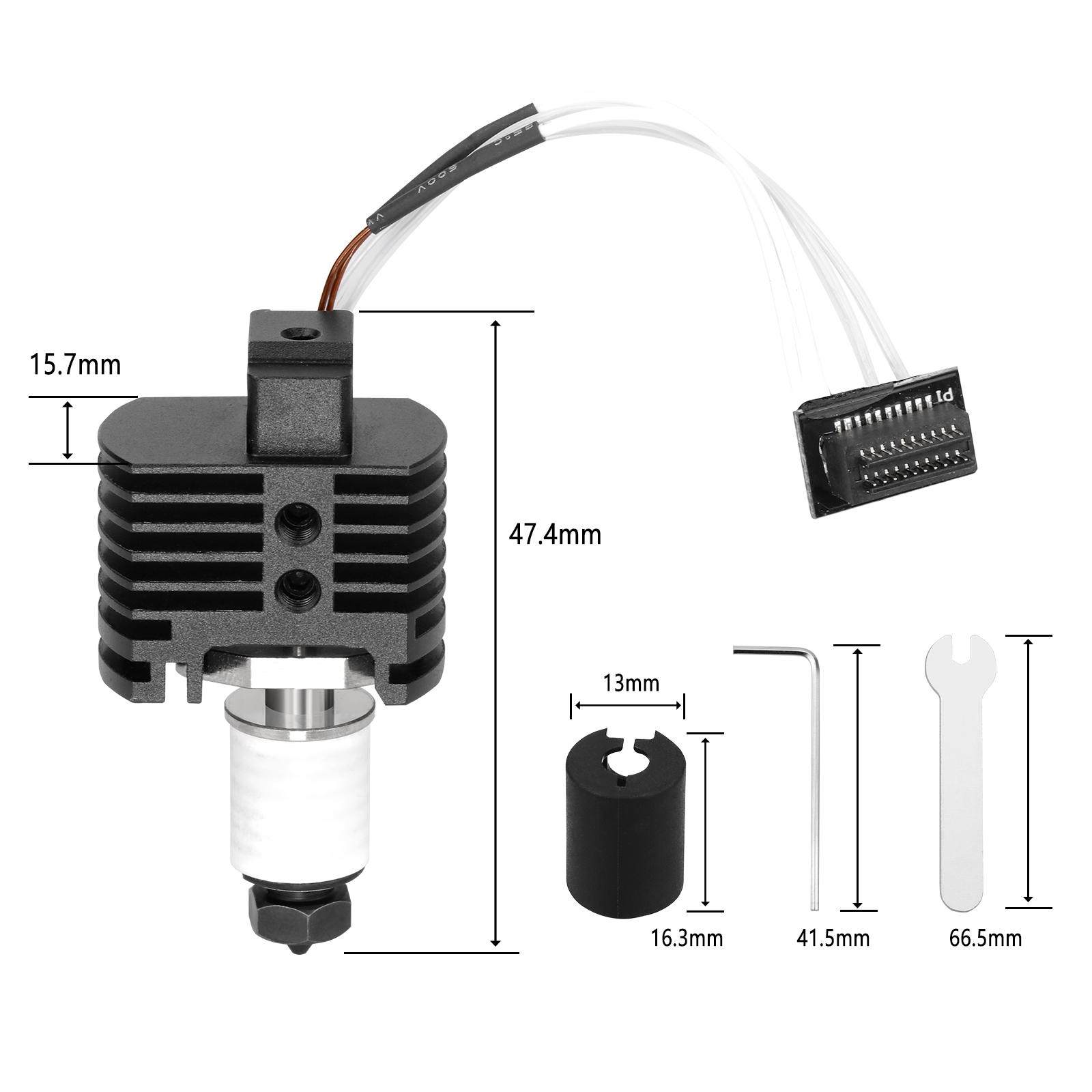Upgraded Complete V6 Hotend Ki - đánh giá và giá Hotend Assembly