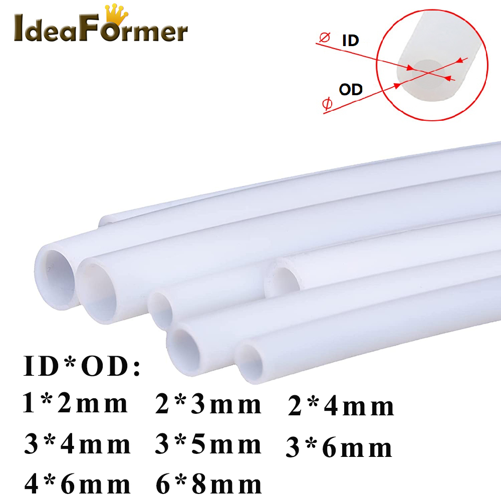 50M PTFE Ống Ống Teflonto ID 2 - đánh giá và giá Filament 1.75
